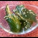 Wavy sesame cucumbers